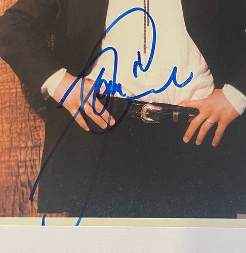FOTO 8X10 AUTOGRAFIADA FIRMADA POR TOM CRUISE TOP GUN JERRY MAGUIRE CERTIFICADO DE AUTENTICIDAD PSA F - Imagen 2 de 2