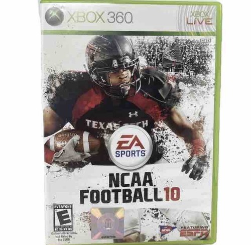 NCAA Football 10 (Microsoft Xbox 360) EA Sports CIB con manual usado - Imagen 2 de 4