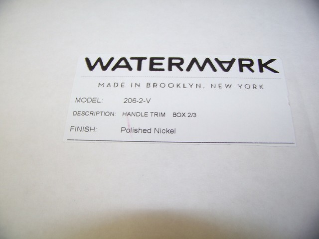 Watermark Widespread Lavatory Faucet 31 2 1 Bk Pg For Sale Online