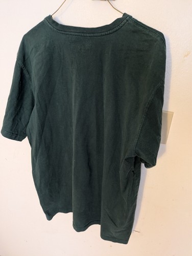 VTG Carhartt Pocket T Mens Burgundy Thrash Y2K Skater Street Punk Work Shirt XL - Picture 4 of 4