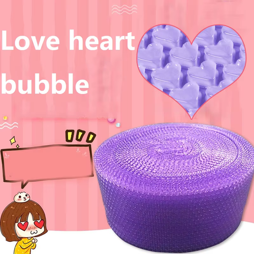 0.2*5M Buffer Packaging Heart Bubble Wrap Bubblewrap Bubble Paper Foam Roll for - Picture 5 of 18