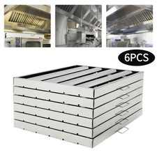 19.5"x24.5" Hood Grease Commercial Exhaust Filter Baffle Kitchen Stainless Steel