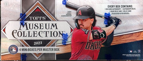 2023 Topps Museum Collection Sealed Baseball Hobby Box - 2 Autos & 2 Relics!!