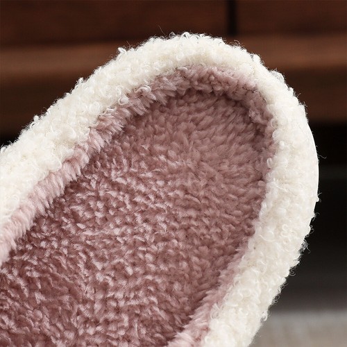 Plush Bow Cherry Slippers Comfortable Cute House Slippers Warm for Women Girls - Picture 9 of 13