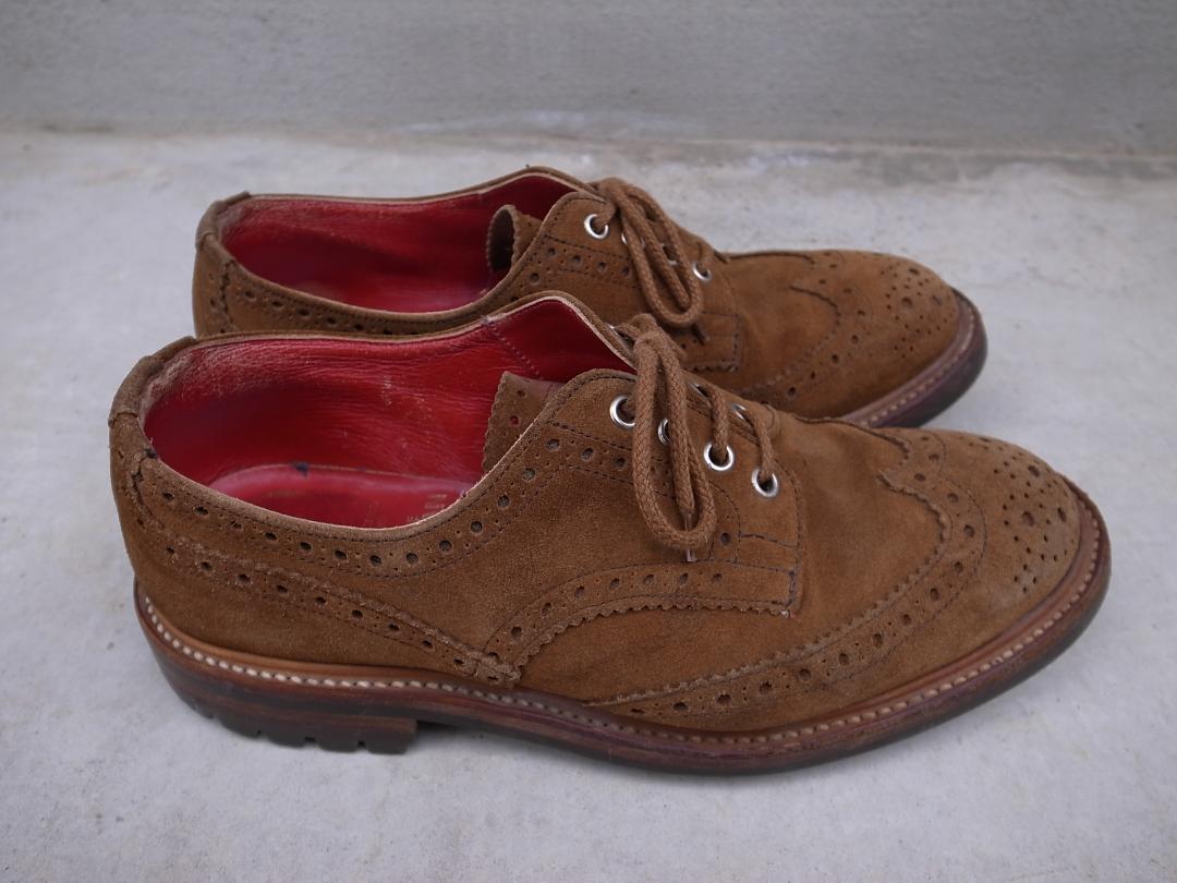 Tricker's Men 8.5US Wing Tip Original Shoes JPN Vintage | eBay