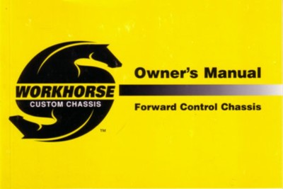 #ad 2001 2002 Workhorse Motorhome Forward Control Owners Manual User Guide $55.00
