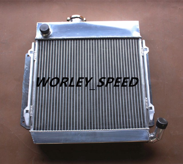 TURBO 1966-1977 MT Aluminum radiator for BMW E10 2002 1802 1602 1600 1502 TII
