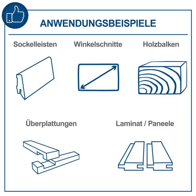 Scheppach Kapp und Gehrungssäge HM216 Zugsäge Kappsäge inklusive 2.Sägeblatt