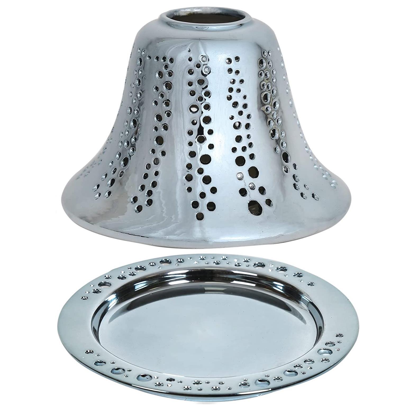 Aroma Accessories Midnight Ceramic Candle Shade & Tray - Image 2