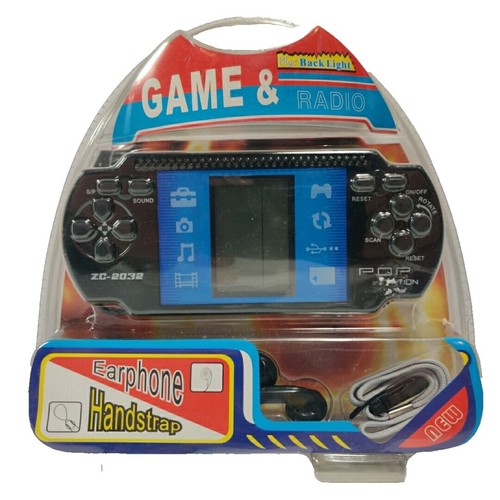 Supreme Tetris Mini Clear Handheld Game Keychain