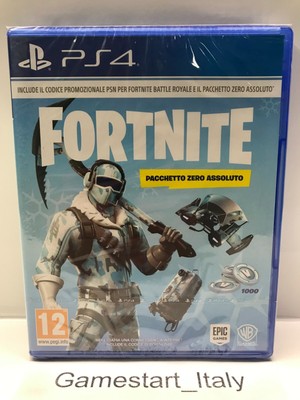 FORTNITE PACCHETTO ZERO ASSOLUTO - SONY PS4 - NUOVO ...