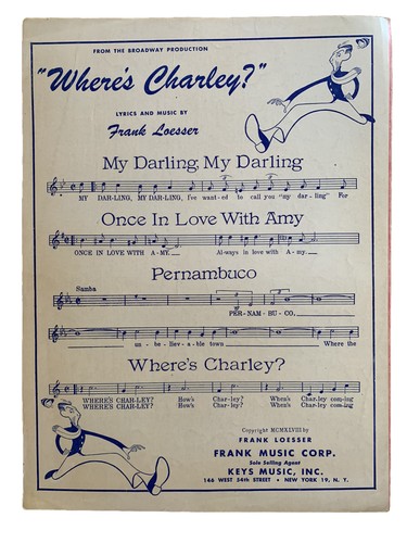 1953 KISMET STRANGER IN PARADISE Sheet Music by Wright & Forrest ALFRED DRAKE - Picture 2 of 3