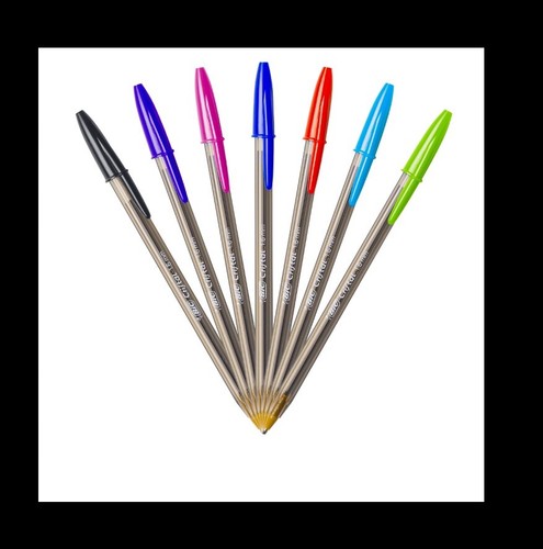 BIC 15 bolígrafos de colores Cristal bolígrafo bolígrafos colores tinta surtidos extra audaz - Imagen 18 de 24