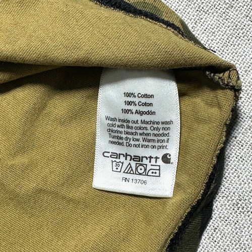 Carhartt Camo Long Sleeve T-Shirt Cotton Blend Youth Size Medium (10-12) - Picture 6 of 7