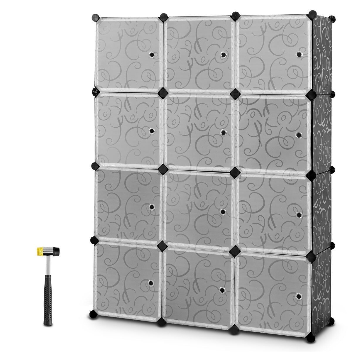 12 Cube Portable Closet Storage Tiendamia 12 Cube Portable Closet Storage