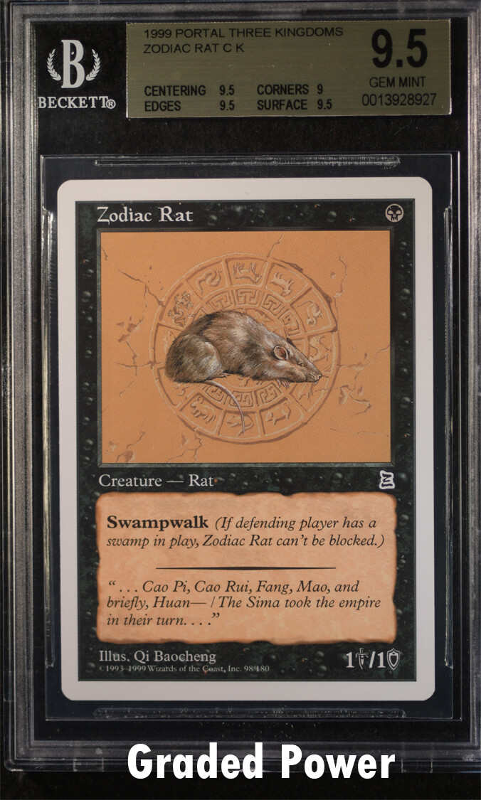 mtgポータル三国志　黄道のネズミzodiac rat 英語版3枚セット　ptk mtgポータル三国志 黄道のネズミzodiac rat 英語版3枚セット ptk