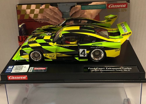 Slot Car carrera exclusiv 23956 Ford Capri Zakspeed Turbo #4 Digital 1/24