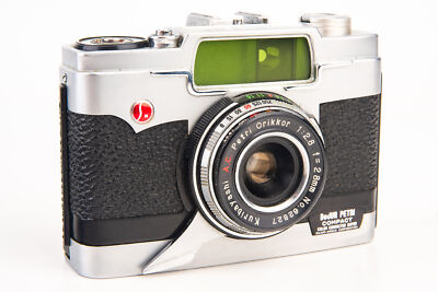 PETRI F-35 35mmフィルムカメラ DeJur Petri Kuribayashi 35mm Half Frame Scale Focus Camera