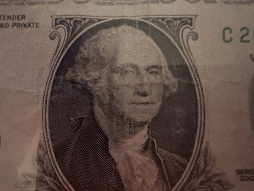 $1.00 BILL 2009 C20299090D LOOK @ SER # ONLY HAS 2,0,9'S & DATE "2029" WOW - Picture 4 of 6