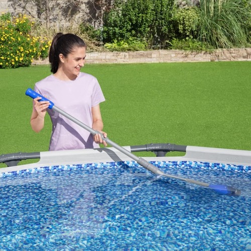Bestway Flowclear batteriebetriebener Poolsauger AquaTech Blau Pools bis Ø305 cm - Bild 2 von 5