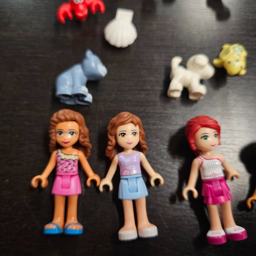 Lego Friends MINIFIGURE LOT Girls Hispanic AA PETS Animals Moana AWESOME VARIETY - Picture 5 of 8