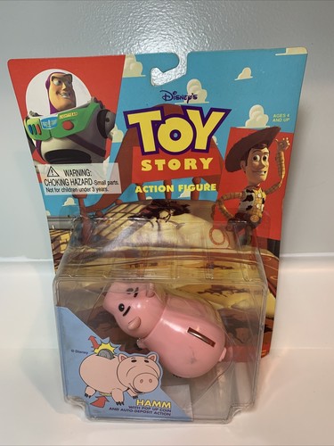 Disney Pixar Toy Story Actionfigur Hamm Pop Up Coin Auto Deposit Action Neu - Bild 1 von 12