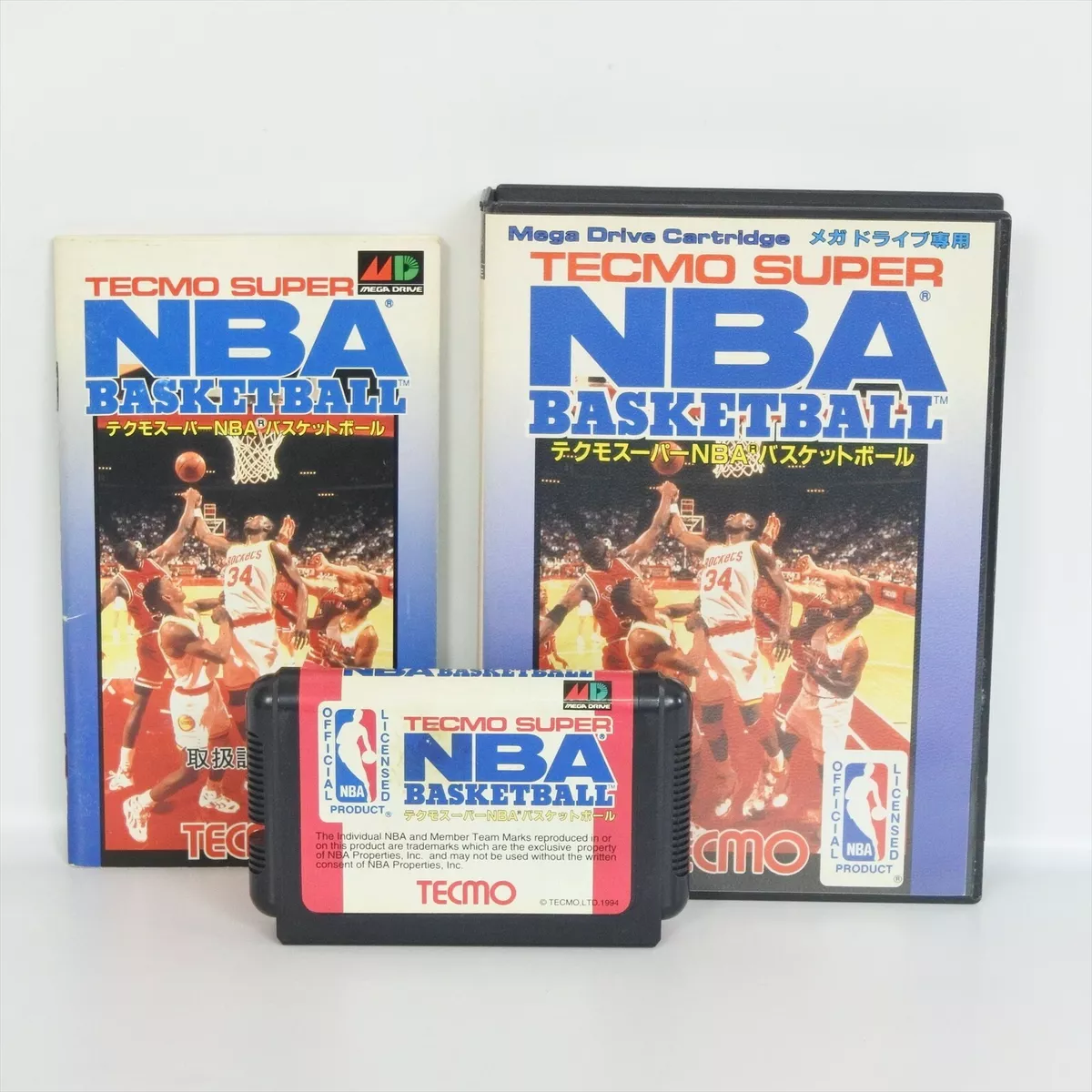 NBA BASKETBALL Tecmo Super Mega Drive Sega 8031 md eBay
