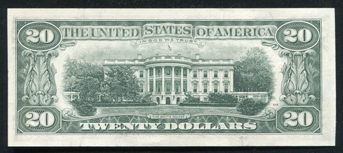 FR. 2072-B* 1977 $20 *STAR* FRN FEDERAL RESERVE NOTE NEW YORK, NY GEM UNC (B) - Picture 2 of 2