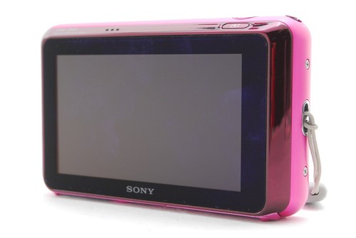 【MINT】SONY Cyber-shot DSC-T99 Compact Digital Camera From Japan pink - Picture 6 of 9