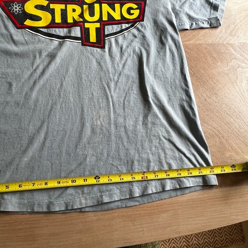90s Strung Out Fat Wreck Chords Punk Band T Shirt Size Large Retro Vintage - Picture 6 of 16