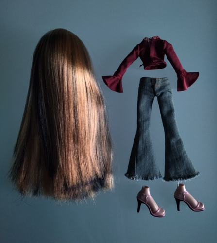 "BRATZ DOLL", MGA,"Magic Hair", "CLOE" , modello 2007, altezza 25 cm. - Foto 15 di 19
