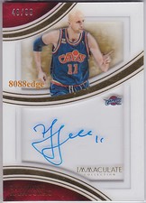 2015-16 IMMACULATE SHADOWBOX AUTO: ZYDRUNAS ILGAUSKAS #40/99 ON CARD AUTOGRAPH