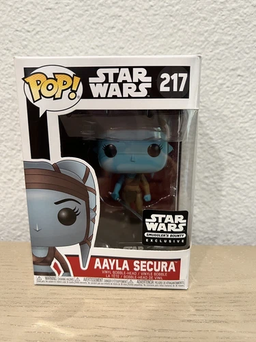 Funko Pop! Star Wars - Aayla Secura #217 Star Wars: Smuggler's Bounty Exclusive
