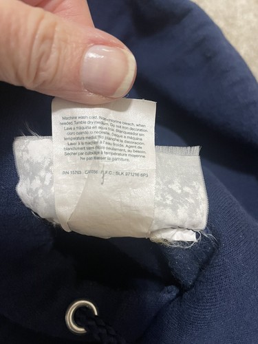 Majestic 2006 DETROIT TIGERS Navy Hooded Sweatshirt Adult Large Great Condition! - Picture 8 of 8