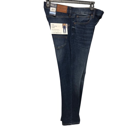 Lucky Brand Men's 412 Athletic Slim Fit Denim 36 X 34 NWT - Picture 13 of 18