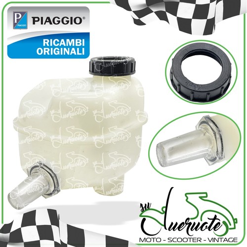 SERBATOIO OLIO MISCELA VESPA PX T5 125 150 180 200 RALLY GTR TS SPRINT 1971-2017 - Foto 1 di 4