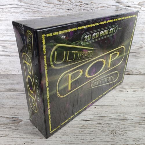 Ultimate Pop Collection 20 CD Box Set Bob Marley Chas & Dave Billy Ocean & More - Picture 2 of 5