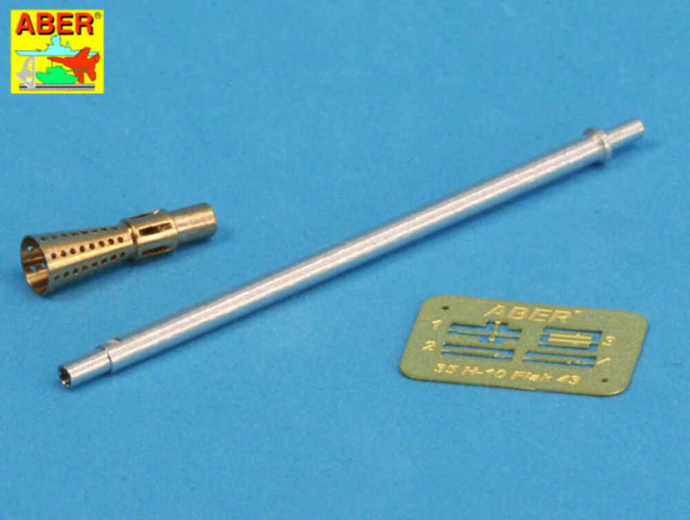 Modelos ABER 35 L-010N - 1:35 Acanalador Alemán 37mm Flak 43/1 L/60 - Nuevo