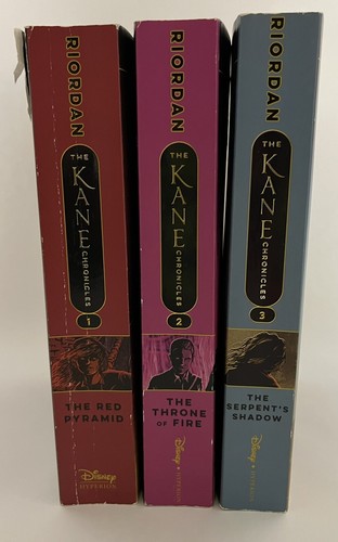 Rick Riordan Complete Kane Chronicles 1-3 set Red Pyramid Throne Serpent's lot 3 - Picture 2 of 3