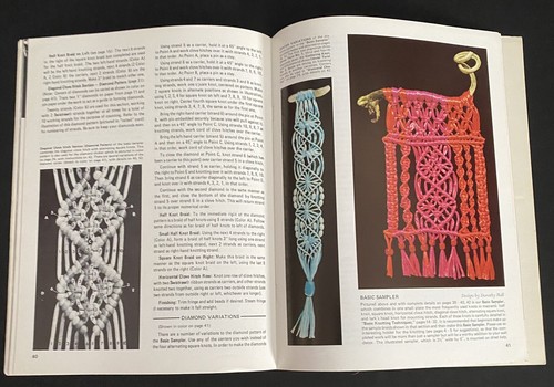Macrame A New Look At An Ancient Art Lejeune Whitney Ackerman Swistraw 1971 - Picture 9 of 10