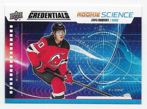 19/20 UPPER DECK CREDENTIALS ROOKIE SCIENCE Hockey (#RS1-RS32) U-Pick From List - Picture 20 of 33