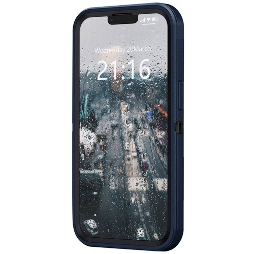 Funda híbrida a prueba de golpes con soporte para Apple iPhone 13/13 Pro Max - Imagen 10 de 57