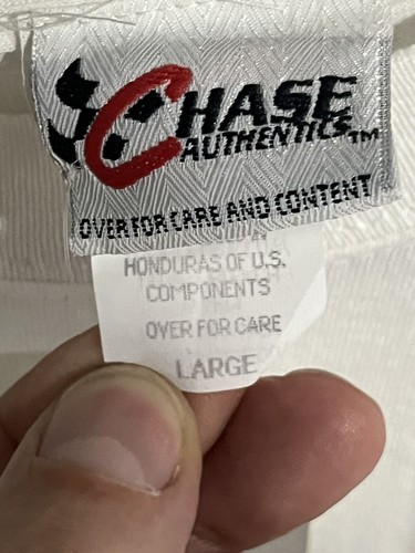 Vintage Chase Authentics Shirt Mark Martin Large Double Sided New - Picture 3 of 7