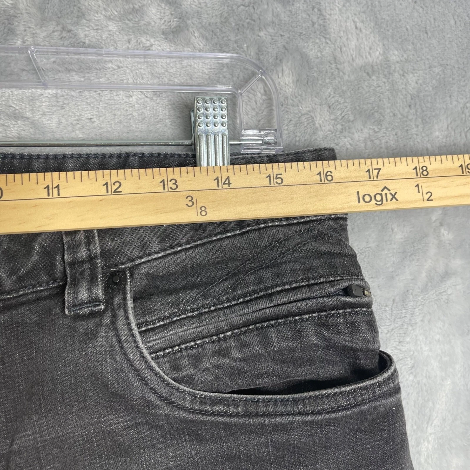prana hilgard straight leg charcoal wash organic cotton pants