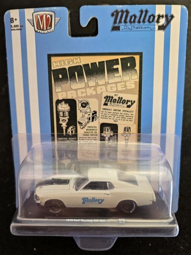 M2 MACHINES MALLORY POWER AUTO DRIVERS 1970 FORD MUSTANG 1:64 - Picture 1 of 4