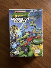 Teenage Mutant Ninja Turtles III: Manhattan Project Nintendo NES CIB Complete