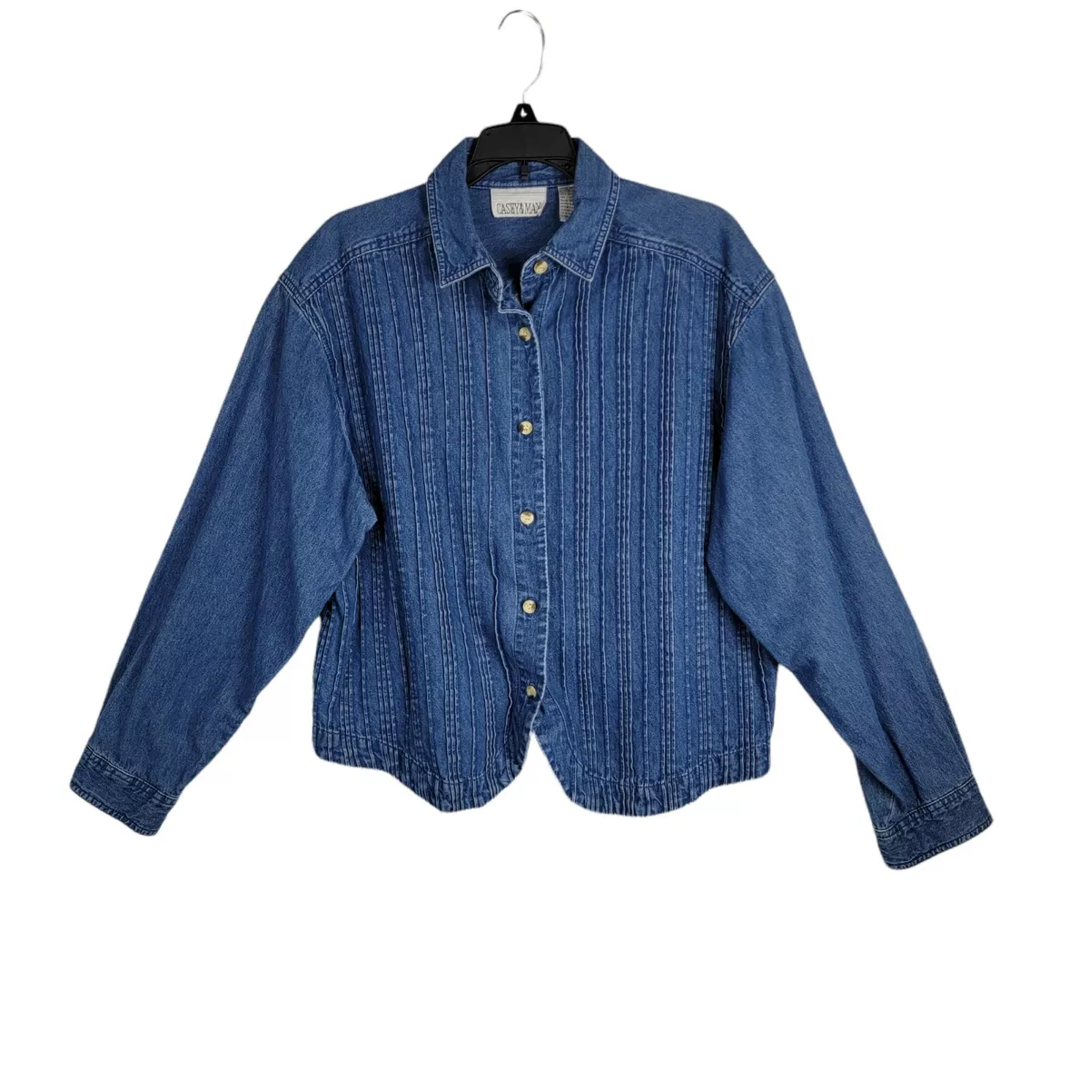 Blue jean hotsell tie up shirt