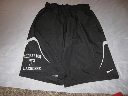 Delbarton Green Wave Lacrosse Shorts Nike Men's Large New Jersey High School - Picture 1 of 4