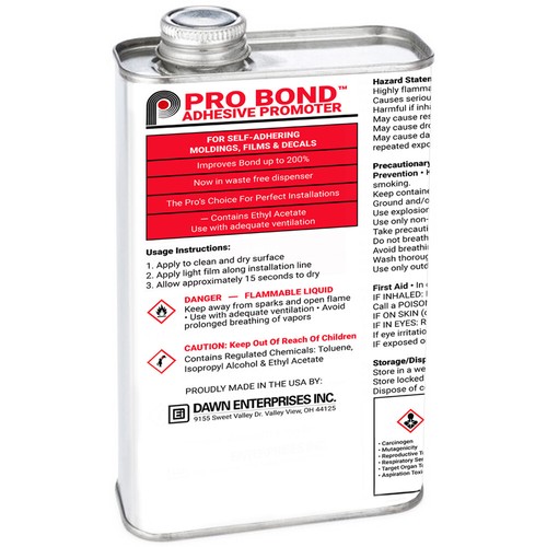  PRO BOND ADHESIVE PROMOTER 8 OUNCE CAN / AP-32 - Picture 1 of 2