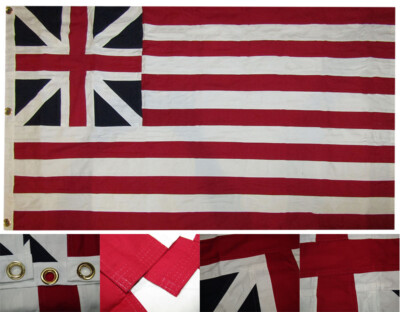 3FT X 5FT Grand Union Fully Sewn Large Cotton Flag - 150cm x 75cm EMBROIDERED